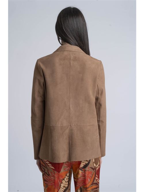 Blazer in camoscio VIA MASINI 80 | P26M104CF504